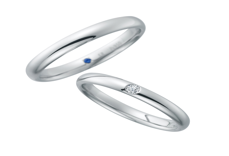 サムシングブルーの結婚指輪、SH-701とSH-700