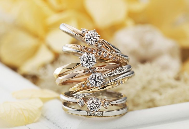 【大阪・梅田】２色の結婚指輪が人気！～AMOUR AMULＥT～