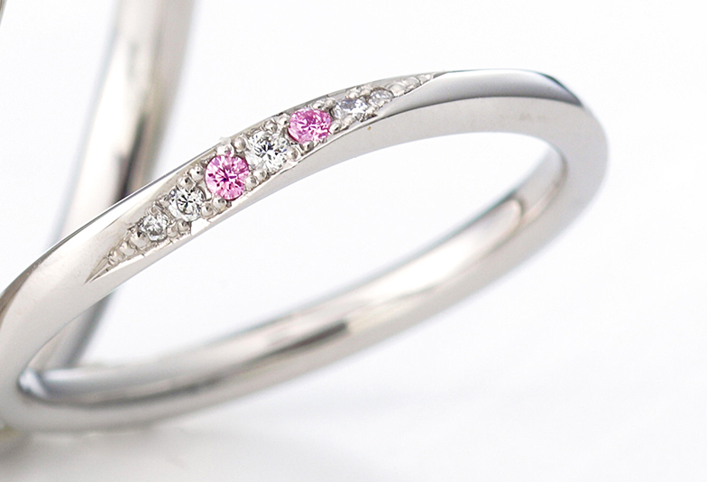 静岡市】可愛い婚約指輪が欲しい人必見！「ピンクサファイヤ」と