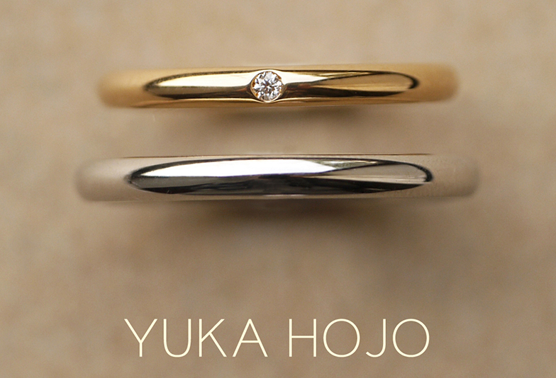 福井市で人気の結婚指輪YUKA HOJO