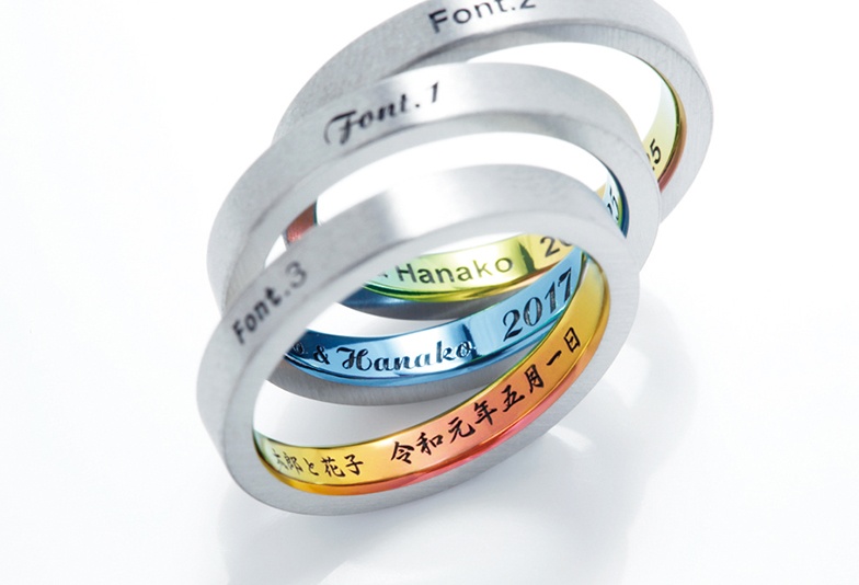【高岡市】富山初上陸！結婚指輪の刻印を日本語で入れたい方必見！オススメブランド“SORA”をご紹介！