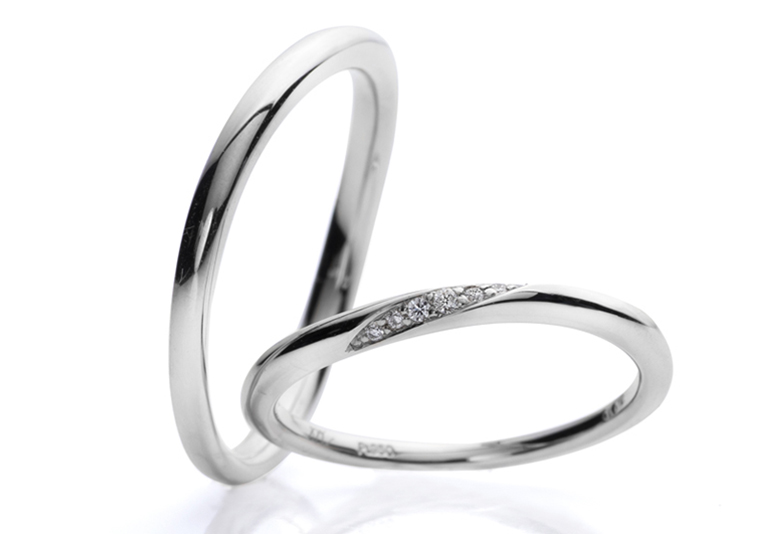 Moregenroteモルゲンレーテの結婚指輪シュネー