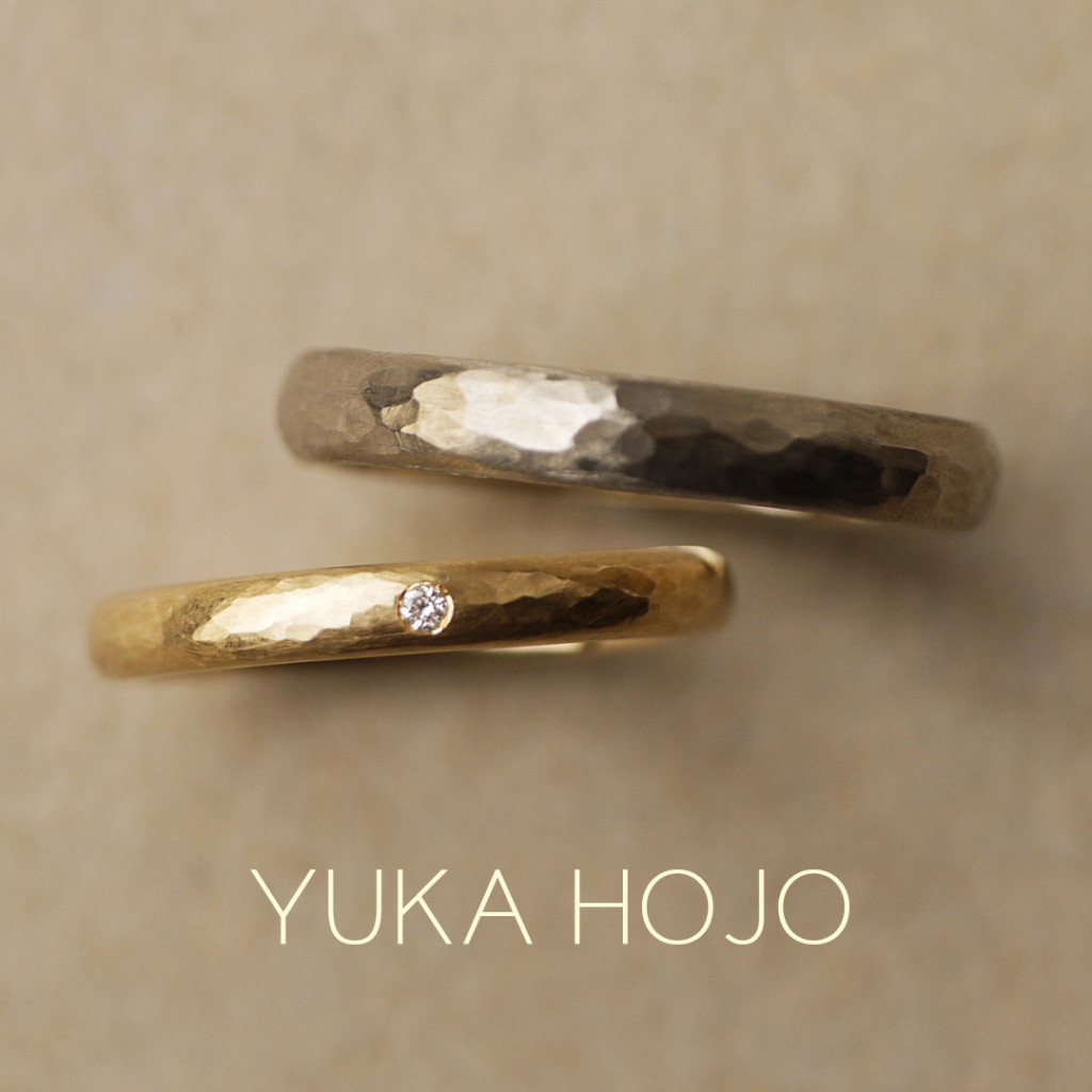 YUKAHOJOの結婚指輪でPassage of time