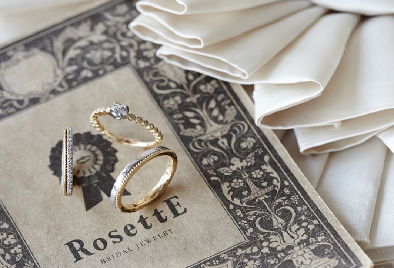 【滋賀・草津市】流行りのオシャレテイストといえばアンティーク調の婚約指輪・結婚指輪