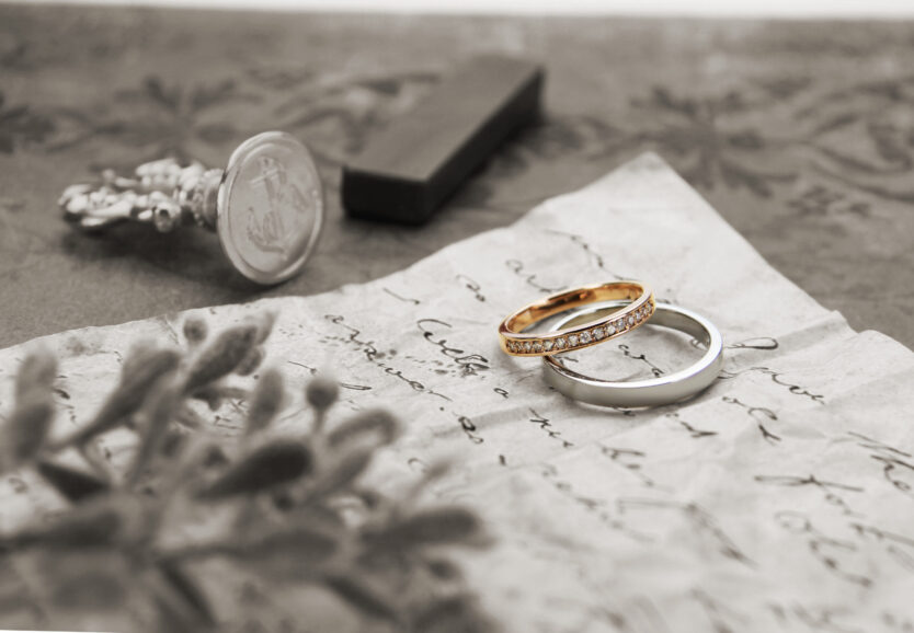 プルーブ　結婚指輪　ゴールド
