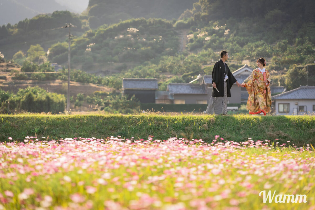 【静岡・浜松 前撮り】春のお花と前撮りしませんか？