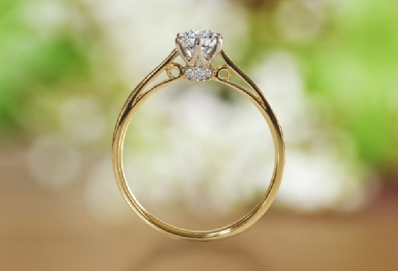 岸和田で人気の婚約指輪Lapage