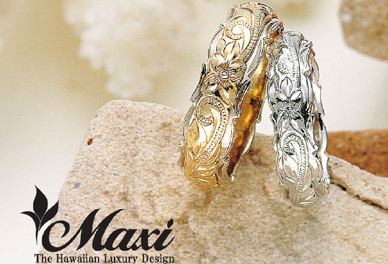Maxi結婚指輪・ハワイアンジュエリー