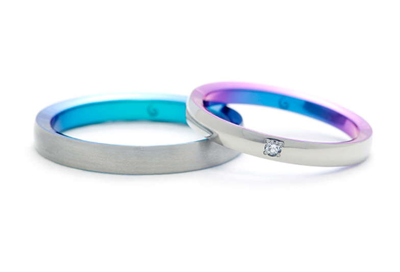 石川県内で見る2.5mm以内のシンプルな結婚指輪
