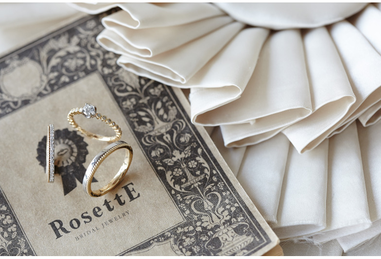【いわき市】可愛いが詰まった結婚指輪！英国調がお洒落な人気ブランド『RosettE-ロゼット』