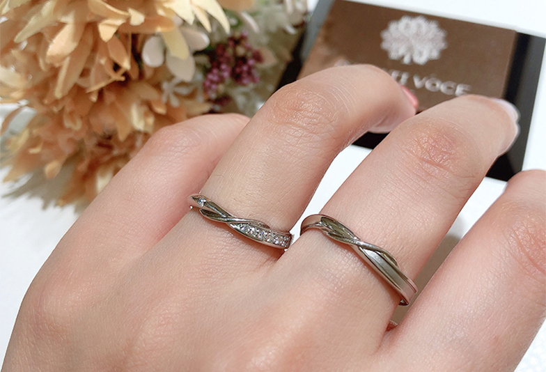 【静岡市】結婚指輪は個性派が40％！自分らしいを叶えるブライダルリングブランド