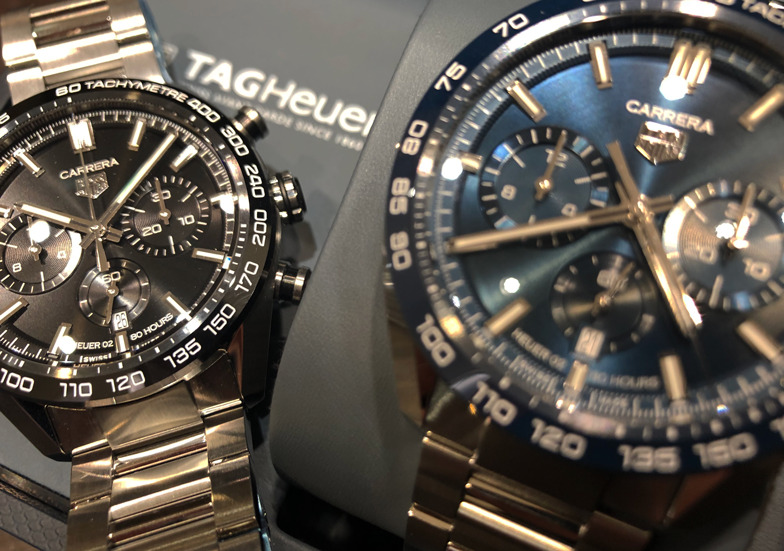 【静岡時計】　TAGHeuer タグ・ホイヤー　カレラキャリバーホイヤー02　スポーツコレクション解説