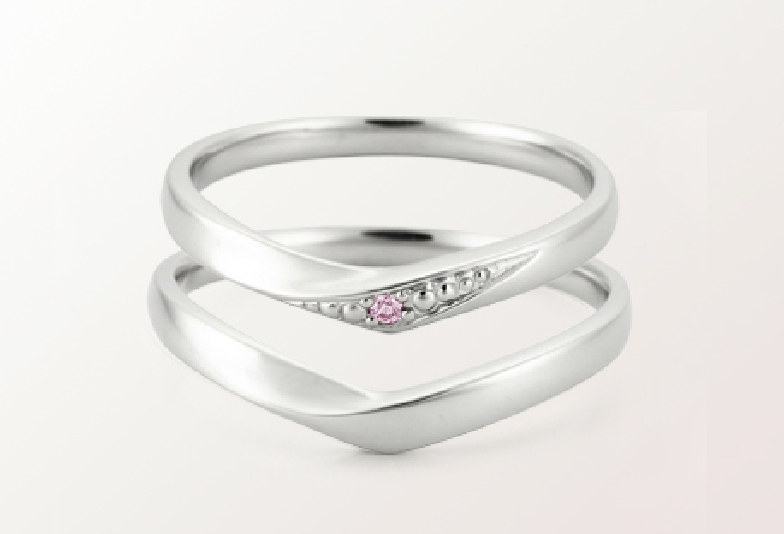 Pink Dolphin Diamond 結婚指輪安い　LD00017/LD00018
