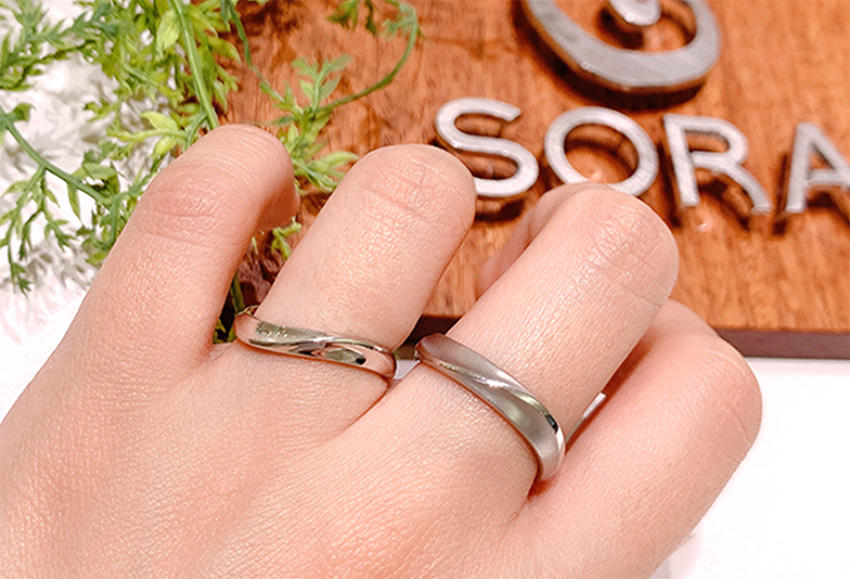 浜松市　結婚指輪プラチナ　希少性が高い