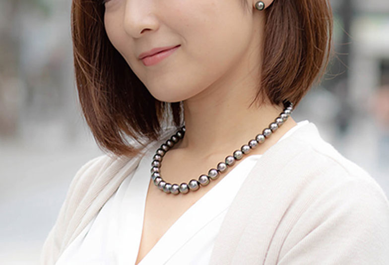 【静岡市】意外と知らないグレー色の真珠ネックレスの魅力！