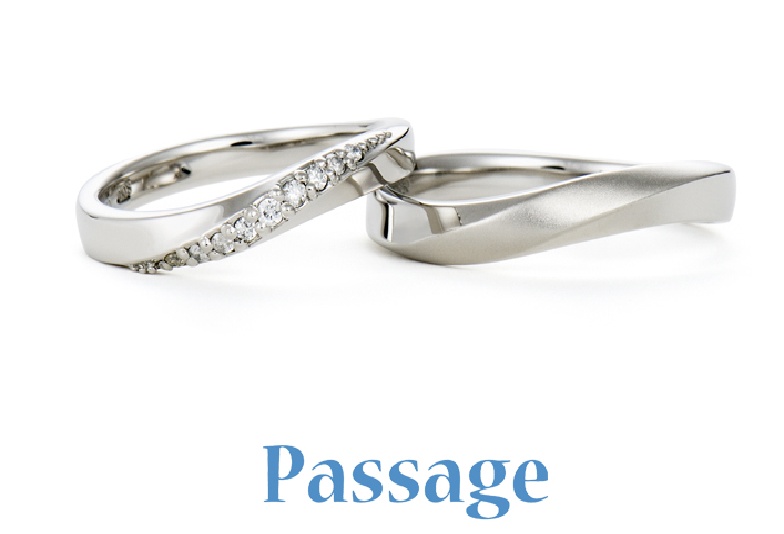 Passageの結婚指輪プレジール