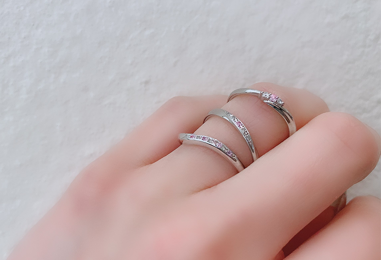 【静岡市】今注目！私たちが結婚指輪にピンクダイヤモンドを選んだ理由