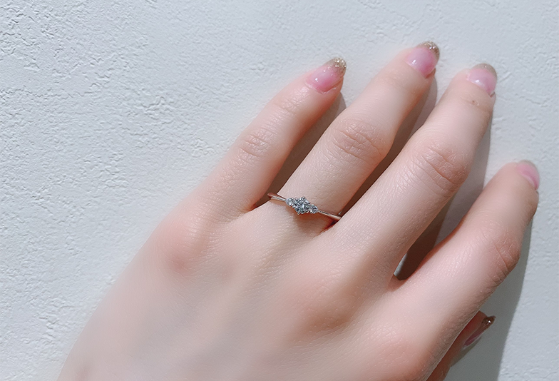 婚約指輪　シンプル