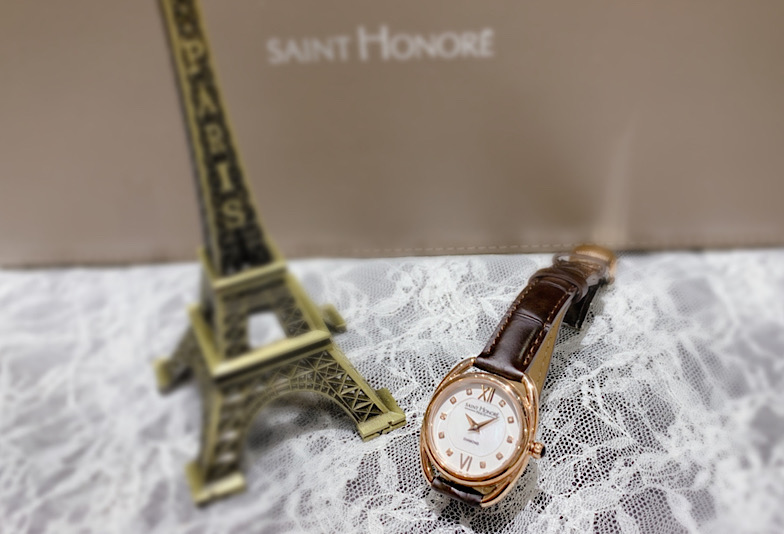 福井市ベル人気のサントノーレの腕時計