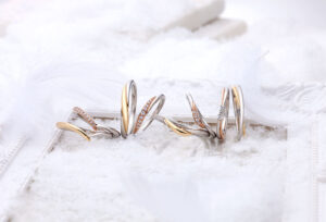 【南大阪・貝塚市】ウェーブデザインが可愛い人気結婚指輪をご紹介！