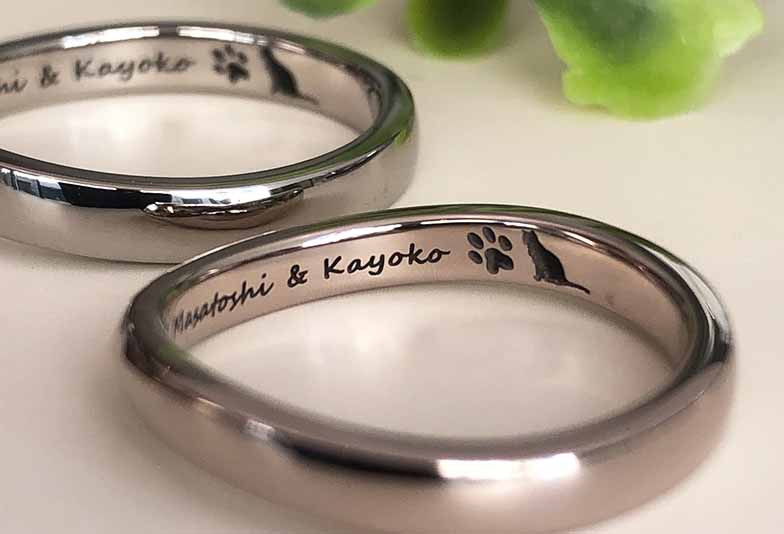 浜松市結婚指輪刻印