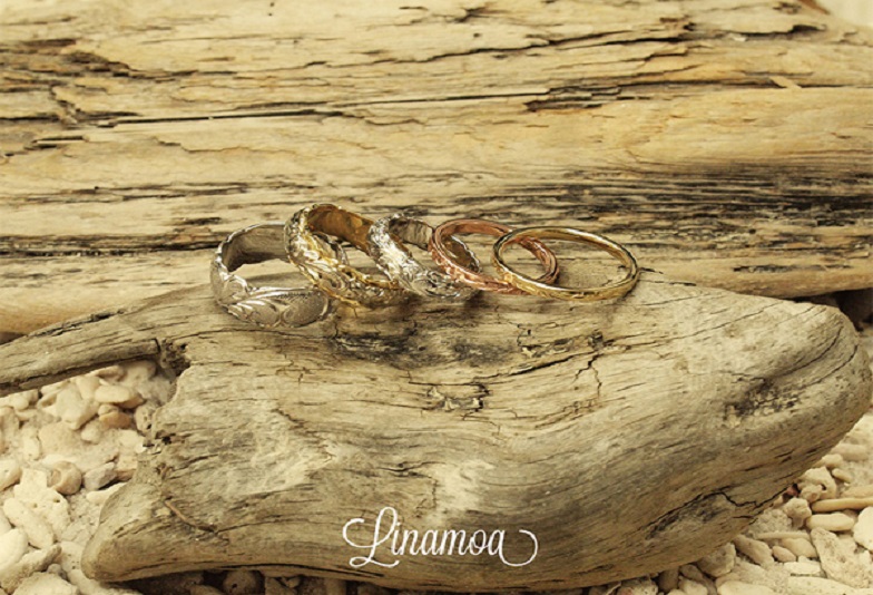 リナモア　結婚指輪　写真