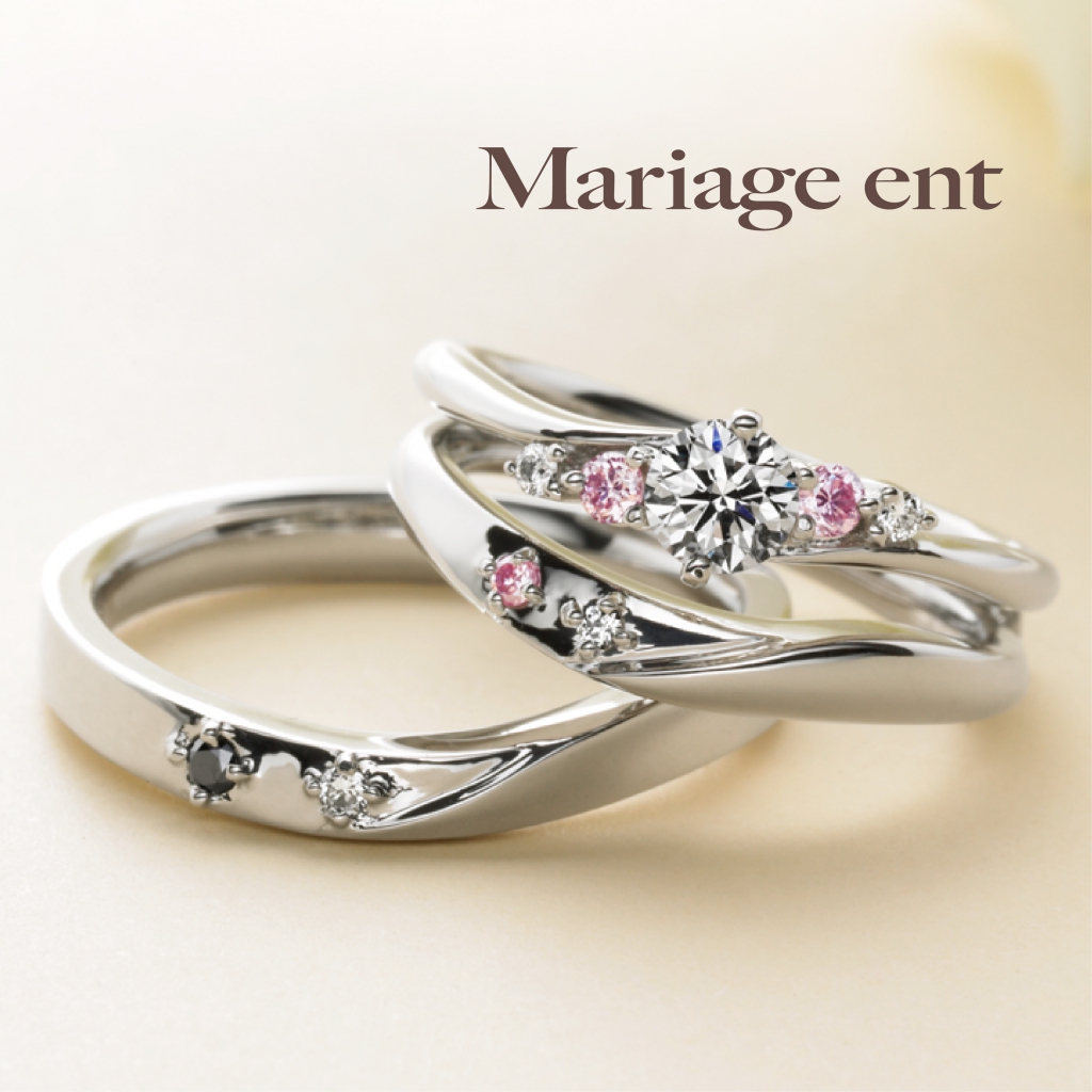 【大阪・梅田】王道な結婚指輪らしさが欲しい方におすすめなブランド「Mariage ent」のご紹介