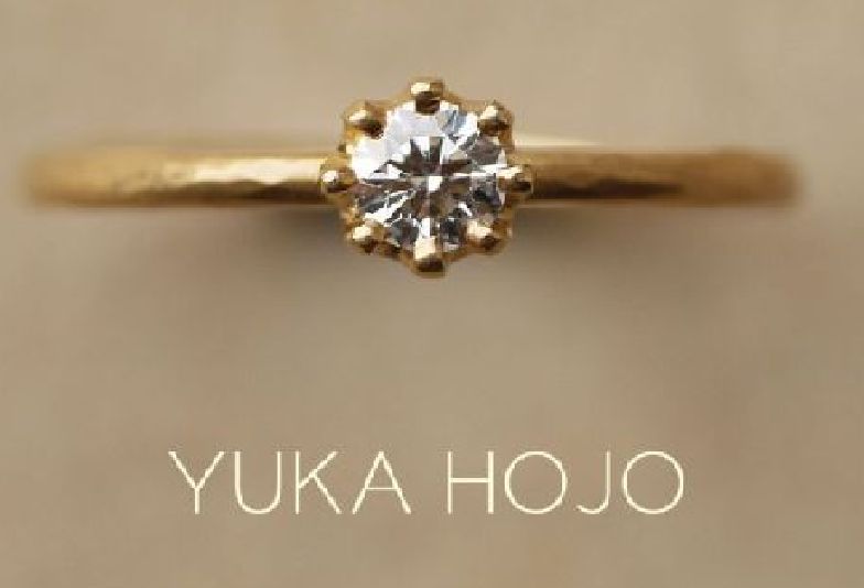 神戸三ノ宮の可愛い婚約指輪YUKAHOJO