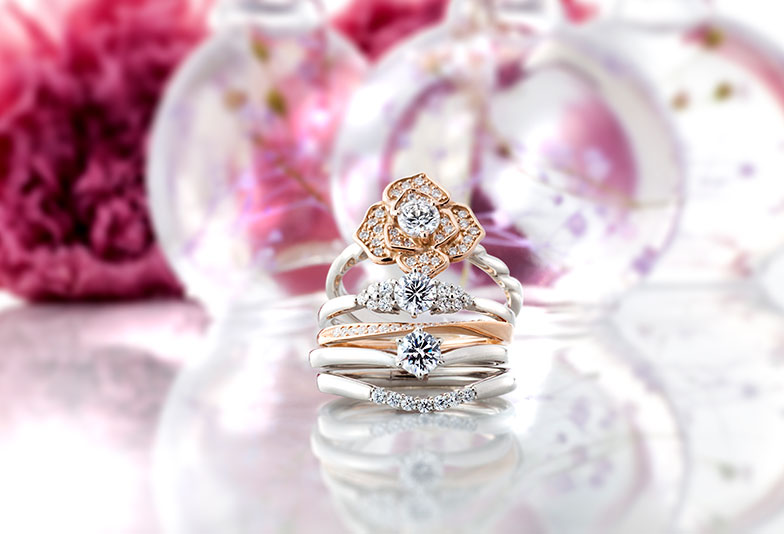 【那覇市】華奢で可愛い！人気の結婚指輪デザインをご紹介♡
