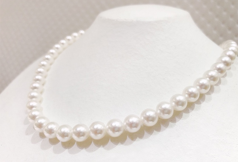 【静岡市】プロがおすすめする真珠ネックレス「無調色真珠」ってなに？