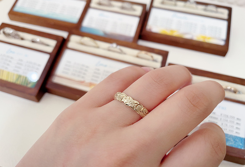 【静岡市】私たちだけの特別な結婚指輪。その秘密はハワイアンジュエリー