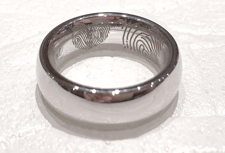 静岡市結婚指輪刻印