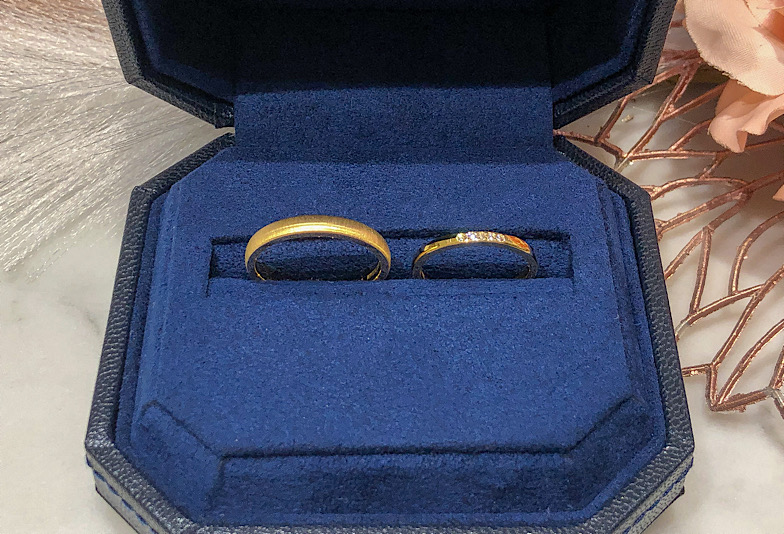 福井市結婚指輪人気のロイヤルアッシャーカスタム指輪