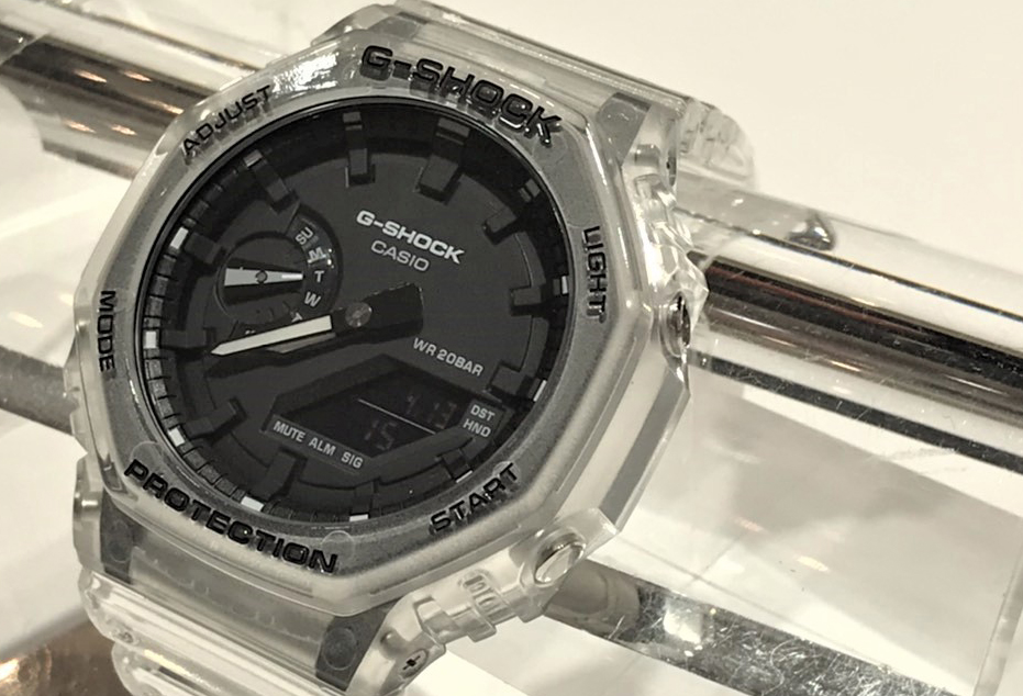 【静岡時計】人気急上昇中のG-SHOCKクリアースケルトンシリーズが入荷！！