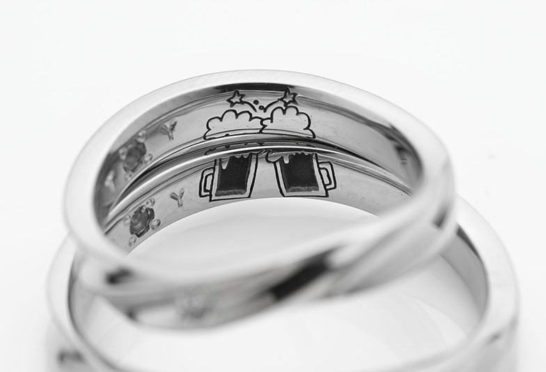 【静岡市】今人気の結婚指輪の刻印！ポイントはふたりだけのオリジナル