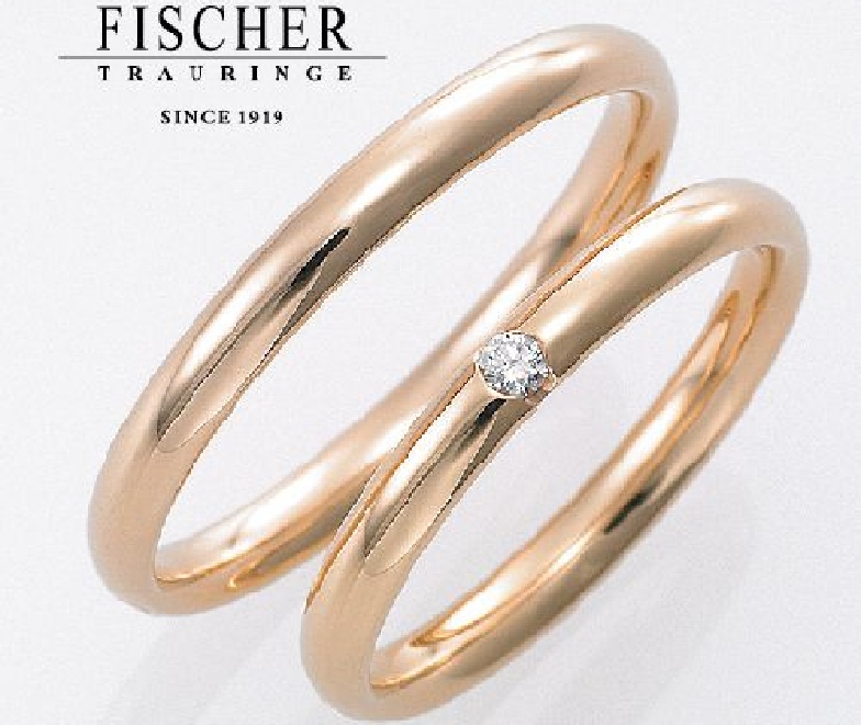フィッシャー　鍛造　結婚指輪　9650242/9750242