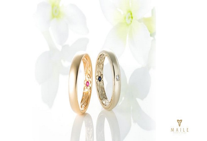 和歌山・和歌山市　ハワイアンジュエリーの「MAILE」で二人だけの特別な結婚指輪をオーダーしませんか？