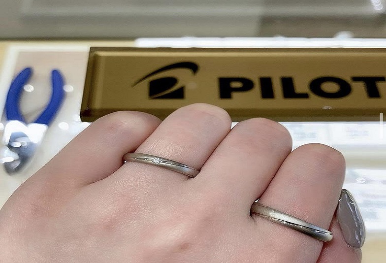 【京都市】結婚指輪で金属アレルギーフリーが人気！Pt999を使った「パイロットブライダル」のご紹介