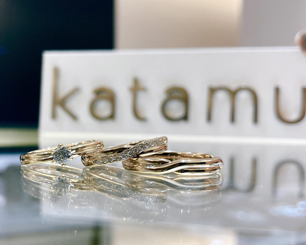 【京都市】和テイストの鍛造結婚指輪ブランド「katamu（カタム）」のご紹介！