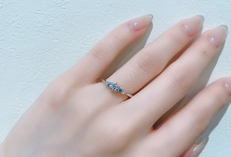 静岡市】婚約指輪にアクアマリン！ブルー好き必見のブランド「Only you 