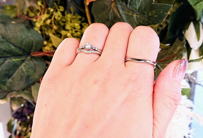 京都マリアージュエント婚約指輪、結婚指輪