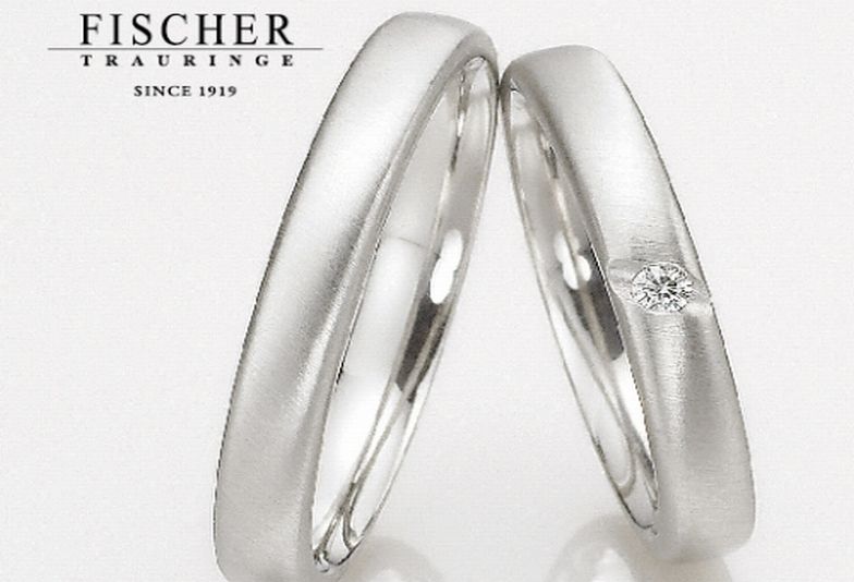 【神戸・三ノ宮】丈夫な結婚指輪をお探しならドイツブランド「FISCHER-フィッシャー-」がおすすめです