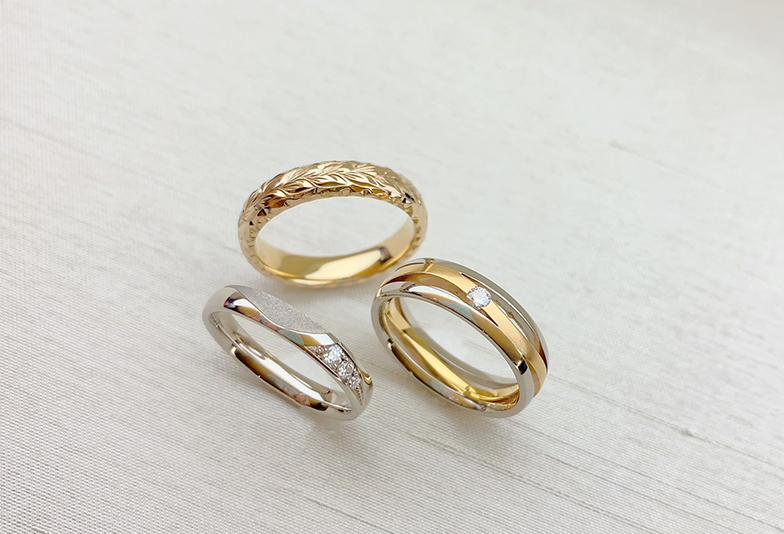 【静岡市】結婚指輪は個性的派！人と被りにくいデザインとは？