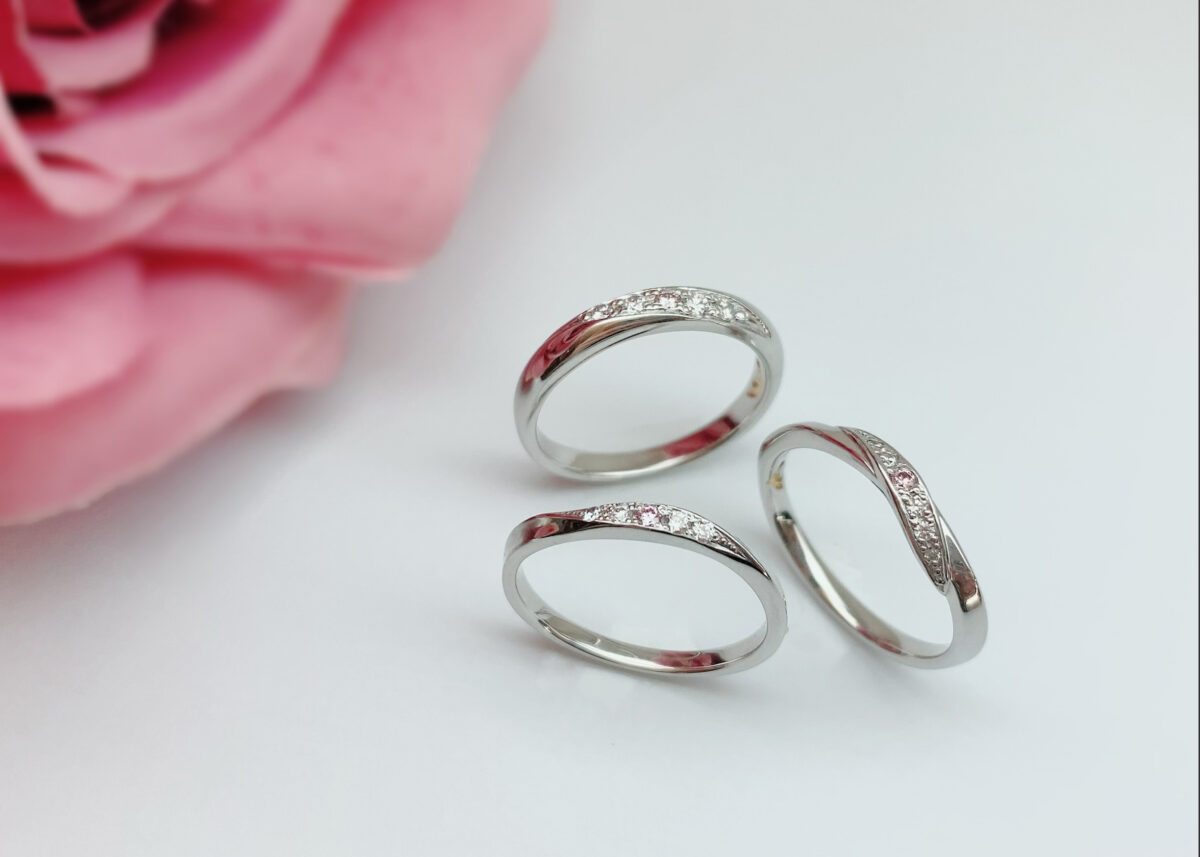 【静岡市】ピンクダイヤモンドって知ってる？可愛い結婚指輪ならこのブランド！