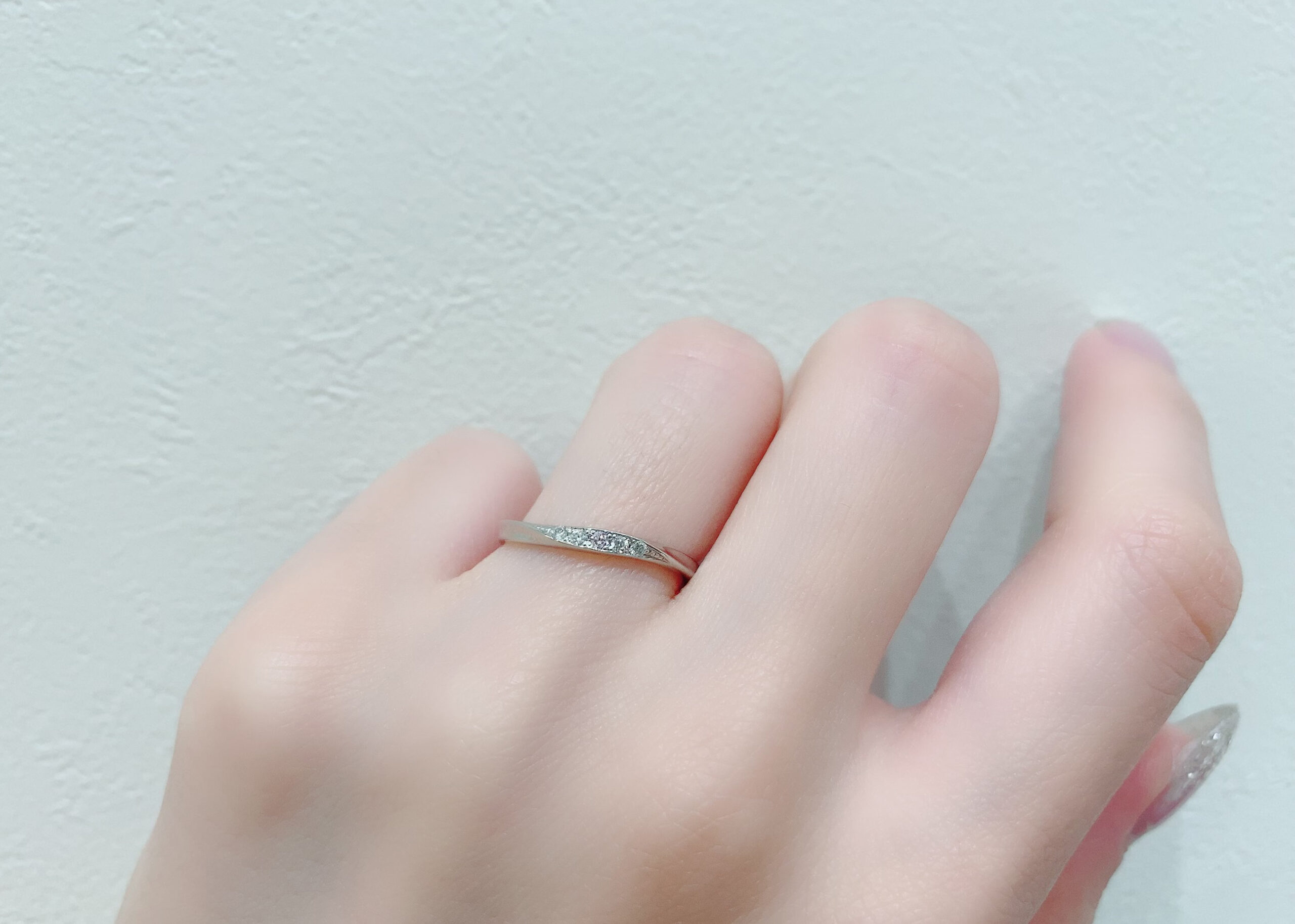 結婚指輪　可愛い