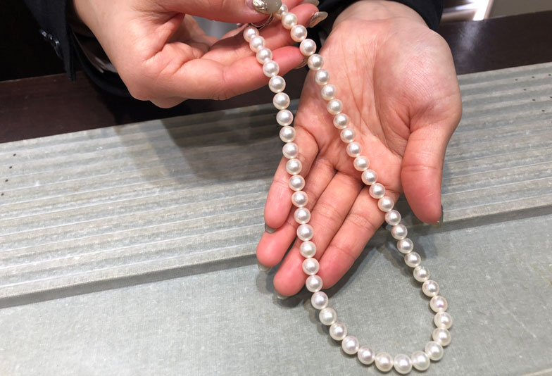 目で見て綺麗な真珠を選びましょう