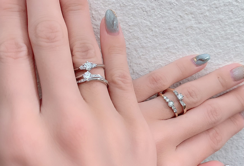 静岡市婚約指輪素材