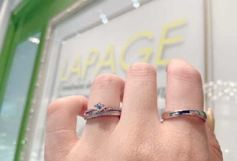 【大阪・心斎橋】おしゃれ女子に人気！LAPAGE（ラパージュ）の婚約指輪・結婚指輪