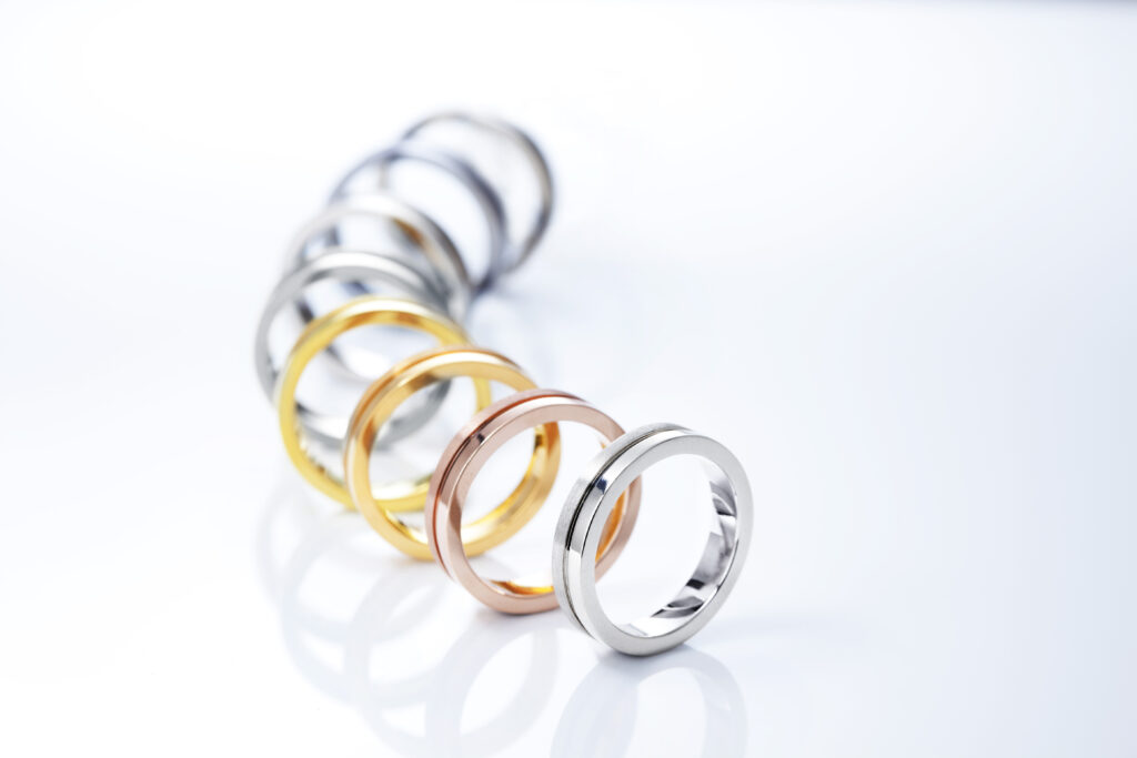 SORAの結婚指輪　素材イメージ