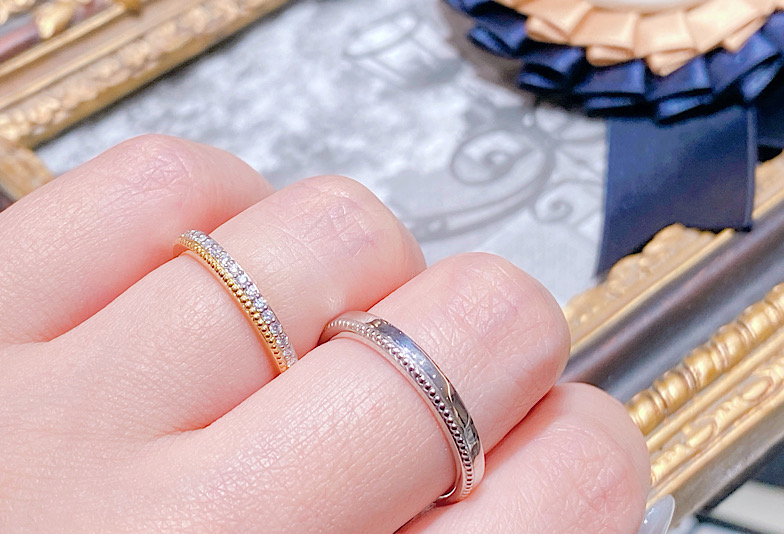 TAKEUCHI BRIDAL金沢・野々市店で人気の結婚指輪ロゼット